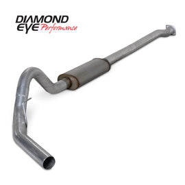 Diamond Eye KIT 3 1/2in Catback Single GAS SS FORD 3.5L F150 ECO-BOOST 11-13