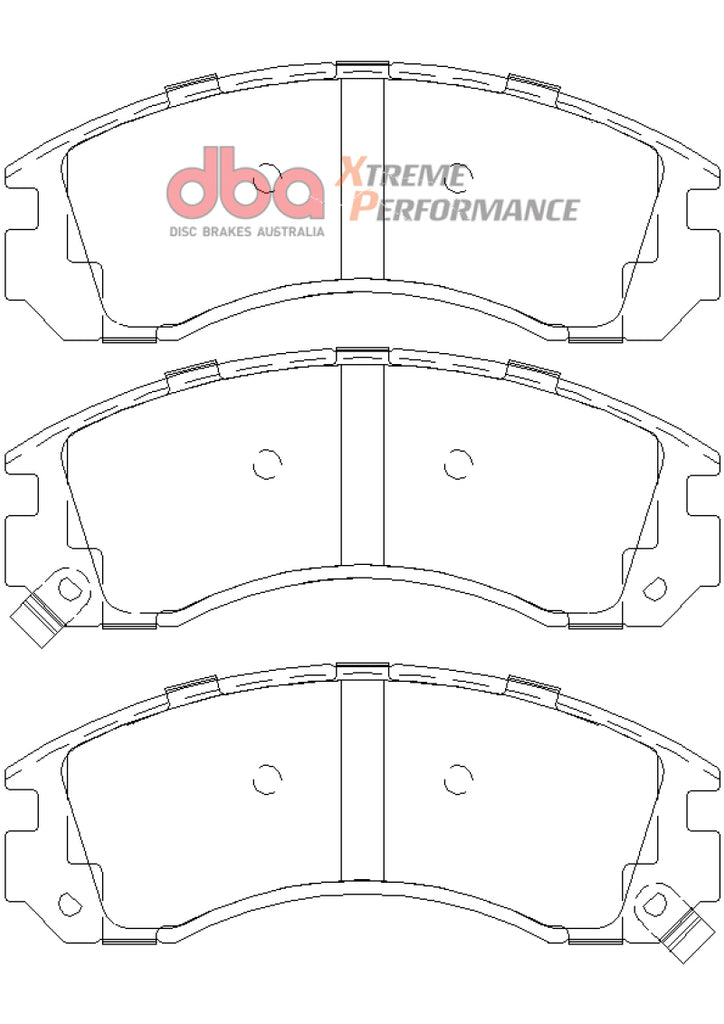 DBA 00-04 Mitsubishi Montero Sport XP650 Front Brake Pads