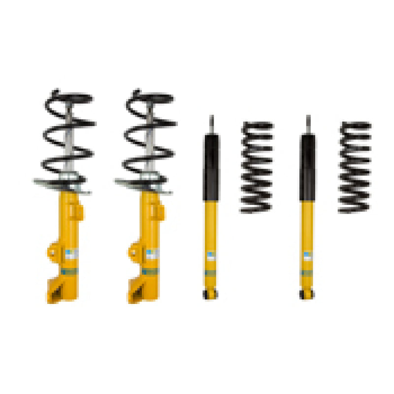 Bilstein B12 (Pro-Kit) 12-16 Mercedes-Benz SLK55 AMG Base V8 5.5L Front and Rear Suspension Kit