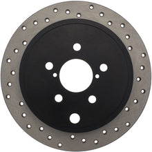 Load image into Gallery viewer, StopTech 08-14 Subaru WRX Drilled Right Rear Cryo Rotor