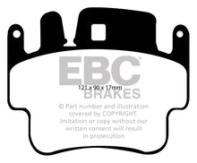 Load image into Gallery viewer, EBC 98-05 Porsche 911 (996) (Cast Iron Rotor only) 3.4 Carrera 2 Orangestuff Front Brake Pads