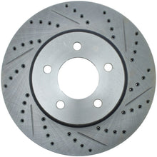 Load image into Gallery viewer, StopTech Select Sport Drilled &amp; Slotted Rotor - Rear Left