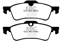 Load image into Gallery viewer, EBC 02-03 Mini Hardtop 1.6 Greenstuff Rear Brake Pads