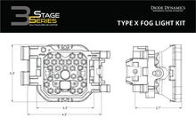 Load image into Gallery viewer, Diode Dynamics SS3 Sport Type X Kit ABL - White SAE Driving