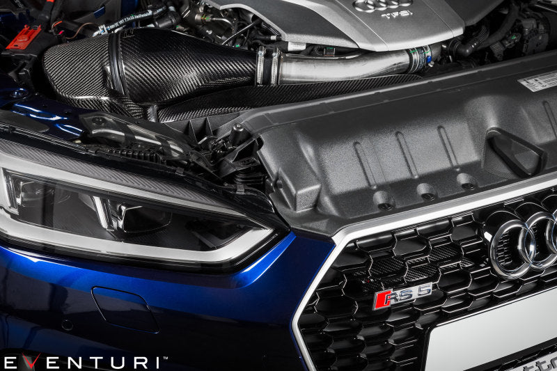 Eventuri Audi B9 RS5/RS4 - Black Carbon Intake w/ Secondary Duct