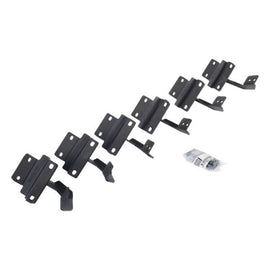 Go Rhino 15-21 Ford F-150 SC 4DR Mounting Brackets (V-Series V3/RB10 Slim/RB20 Slim) - Tex. Blk - GTR Auto