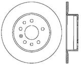 StopTech Slotted Sport Cryo Rear Right Brake Rotor - 03-11 Saab 9-3