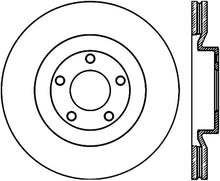 Load image into Gallery viewer, StopTech 07-15 Lincoln MKX Cryo Slotted Front Right Sport Brake Rotor