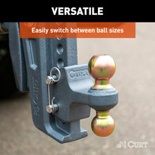 Load image into Gallery viewer, Curt Replacement Rebellion XD Adjustable Dual Ball 2in &amp; 2-5/16in