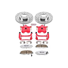 Load image into Gallery viewer, Power Stop 94-01 Acura Integra Front Z26 Street Warrior Brake Kit w/Calipers