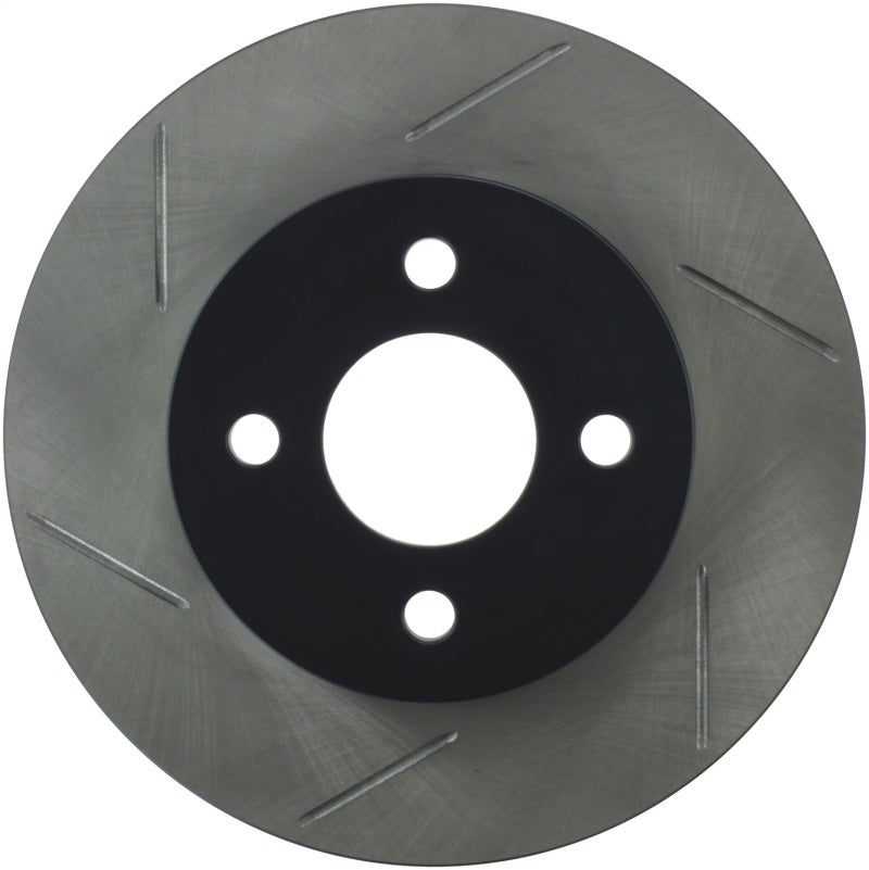 StopTech Power Slot 05-10 Chevrolet Cobalt / 05-09 Pontiac G5 Front Right Slotted Rotors