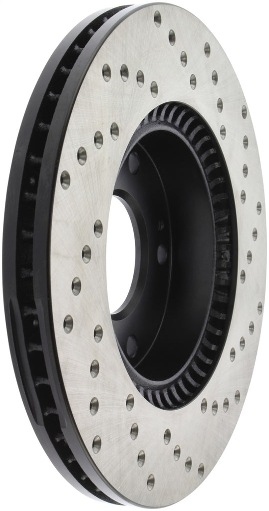 StopTech 03-08 Hyundai Tiburon / 06-09 Kia Optima Drilled Right Front Rotors
