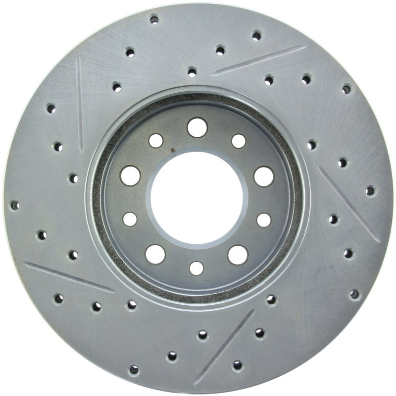 StopTech Select Sport Drilled & Slotted Rotor - Front Right