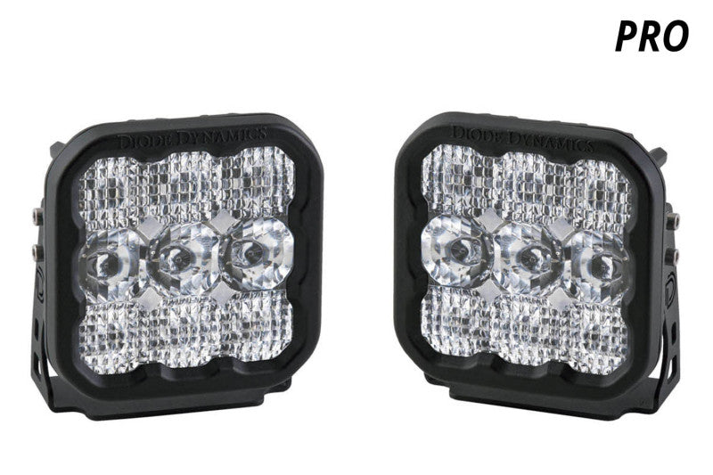 Diode Dynamics SS5 LED Pod Pro - White Flood (Pair)