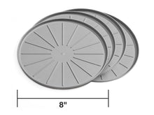 Load image into Gallery viewer, WeatherTech Round Coaster Set - Grey - Set of 8