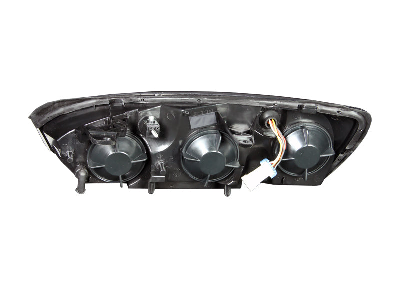 ANZO 2004-2007 Chevrolet Malibu Crystal Headlights Black