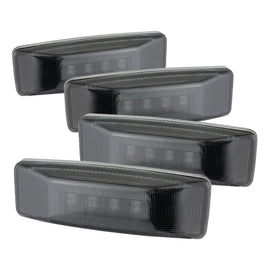 xTune Dodge Ram 94-02 Dually 2 Red LED+2 Amber LED Fender Lights 4pcs Smoke ACC-LED-DR94-FE-SM