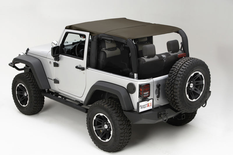 Rugged Ridge Summer Brief Top Diamond Khaki 10-18 Jeep Wrangler JK