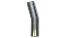 Load image into Gallery viewer, Vibrant 1.875in OD T304 SS 15 Deg Mandrel Bend 4in Leg Length (2in Centerline Radius)