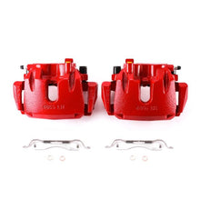 Load image into Gallery viewer, Power Stop 11-17 Dodge Durango Front Red Calipers w/Brackets - Pair