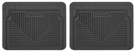 Husky Liners 12-13 Dodge Ram/88-09 Toyota 4Runner Heavy Duty Black 2nd Row Floor Mats - GTR Auto