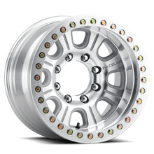 Load image into Gallery viewer, Raceline RT233 Monster 17x9.5in / 6x139.7 BP / -32mm Offset / 107.95mm Bore- Machined Beadlock Wheel