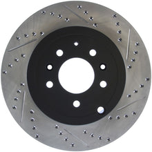 Load image into Gallery viewer, StopTech 07-09 Mazda CX-9 Left Rear Slotted &amp; Drilled Rotors