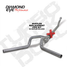 Load image into Gallery viewer, Diamond Eye KIT 4in Turbo Back MFLR RPLCMENT PIPE DUAL AL: 94-02 DODGE CUMMINS 5.9L