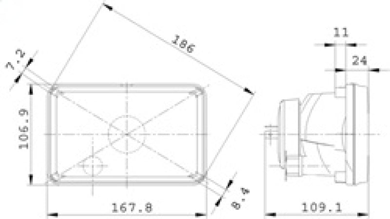 Hella HB2 12V/55W Low & High Halogen Conversion Head Lamp Kit