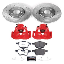Load image into Gallery viewer, Power Stop 1999 Volkswagen Golf Front Z26 Street Warrior Brake Kit w/Calipers