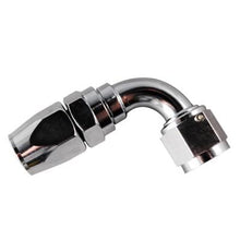 Load image into Gallery viewer, Fragola -8AN x 90 Degree Pro-Flow Hose End Chrome