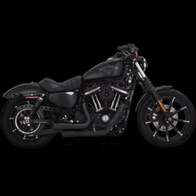Load image into Gallery viewer, Vance &amp; Hines HD Sportster 04-22 Mini Grenades Black PCX Full System Exhaust