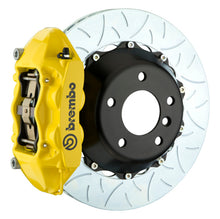 Load image into Gallery viewer, Brembo 17+ LC500/18+ LS500 Rear GT BBK 4 Piston Cast 380x28 2pc Rotor Slotted Type-3- Yellow