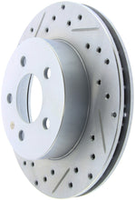 Load image into Gallery viewer, StopTech Select Sport 82-87 Lincoln Continental Sport Slotted &amp; Drilled Right Rear Brake Rotor