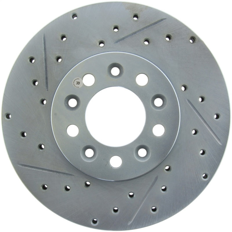 StopTech Select Sport Drilled & Slotted Rotor - Rear Right
