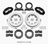 Wilwood D8 Front Hat Kit 12.19in Rotor 76-77 Ford Bronco Dana 44 w/Lines