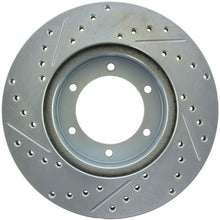 Load image into Gallery viewer, Stoptech 86-09 Toyota 4Runner / Hilux Select Sport Drilled/Slotted Rotor Front Left