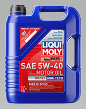 Load image into Gallery viewer, LIQUI MOLY 5L Diesel High Tech Motor Oil 5W40