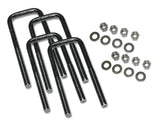 Superlift U-Bolt 4 Pack 5/8x2/1/2x12 Square w/ Hardware