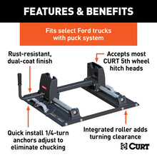 Load image into Gallery viewer, Curt OEM Puck System 5th Wheel Roller for Ford