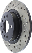 Load image into Gallery viewer, StopTech 03-12 Saab 9-3/9-3X Slotted &amp; Drilled Right Rear Rotor