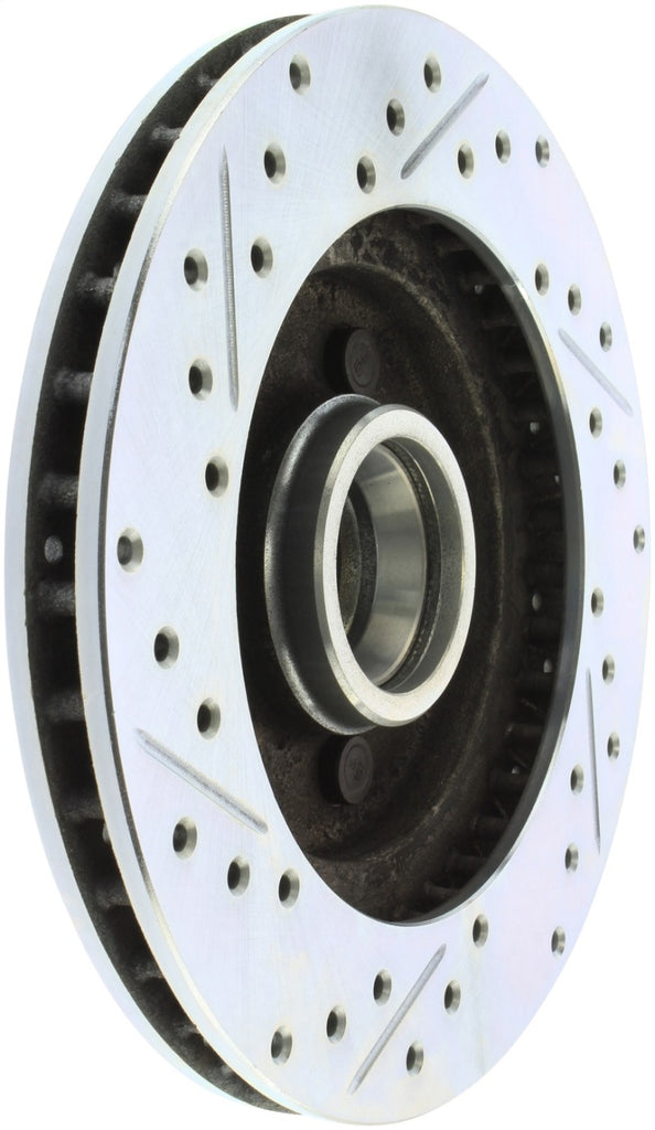 StopTech Select Sport 82-84 Lincoln Continental Sport Slotted & Drilled Left Front Brake Rotor