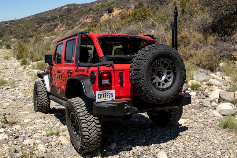 Rampage 2018-2019 Jeep Wrangler(JL) Sport 2-Door Rear Trailguard Bumper - Black