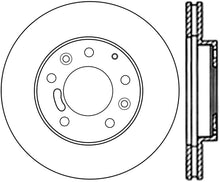 Load image into Gallery viewer, StopTech Power Slot 2003 Mazda Protege  Cryo SportStop Slotted Front Right Rotor