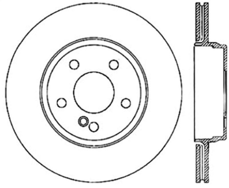 StopTech Drilled Sport Brake Rotor