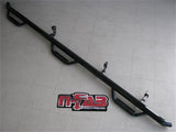 N-Fab Nerf Step 16-17 Nissan Titan XD Crew Cab 6.5ft Bed - Gloss Black - Bed Access - 3in