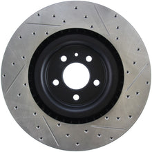 Load image into Gallery viewer, StopTech 13-14 Ford Mustang Shelby GT500 Front Right Slotted &amp; Drilled Sport Brake Rotor