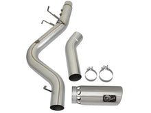 Load image into Gallery viewer, aFe ATLAS 5in DPF-Back Aluminized Steel Exhaust System w/Polished Tips 2017 GM Duramax 6.6L (td) L5P