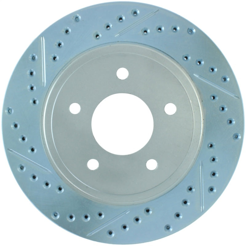 StopTech Select Sport Drilled & Slotted Rotor - Front Left