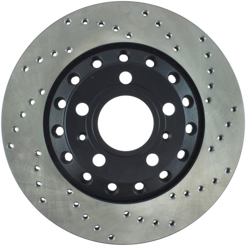 StopTech 05-10 A8/A8 Quattro 4.2L V8 / 04-06 VW Rabbit Drilled Left Rear Rotor